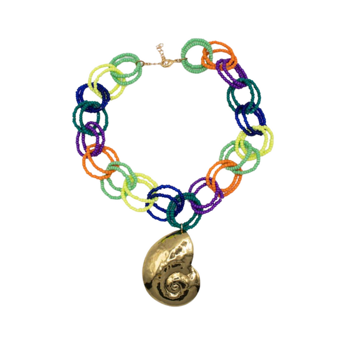 Rainbow de Caracoles necklace