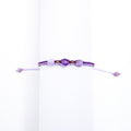 AMETHYST MACRAMÉ BRACELET