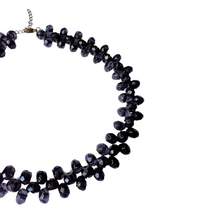Load image into Gallery viewer, BLACK CRYSTAL CHOCKER